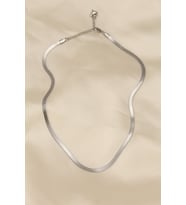 316L Çelik Silver Renk 45 cm İtalyan Zincir Model Kadın Kolye 5886 - SSSSSS7079-4706