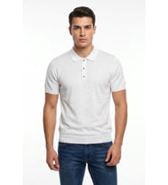 Erkek Polo Yaka Kısa Kollu Triko Tişört Regular Kalıp BGL-ST05560
