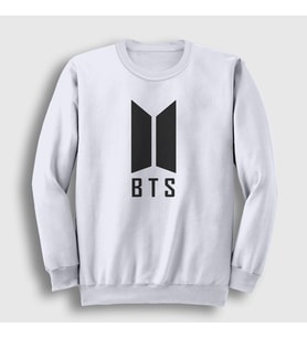 Presmono Unisex Beyaz Doors Bts Sweatshirt 22039tt (Beyaz)