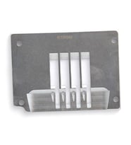 Siruba Lastik 4 İğne Plaka / E9104