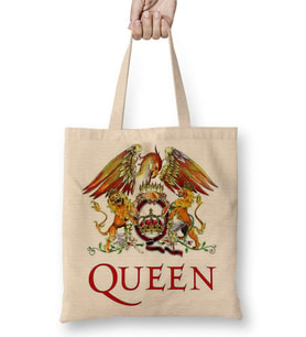 Queen Freddie Mercury Bez Çanta Uzun Saplı