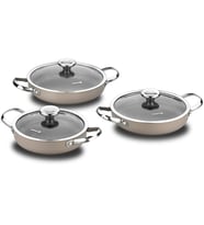 Korkmaz Zeta 6 Parça Bej Omlet Set A1356