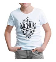 Satranç - Arma Beyaz Çocuk Tshirt