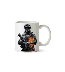 Call Of Duty Porselen Kupa Bardak
