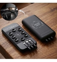 BK Gift Kişiye Özel İsimli 10.000 mAh Wireless Powerbank -6, PB-4007 - Yeni İş Hediyesi, Kurumsal Hediye