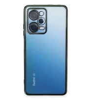 Newface Xiaomi Redmi Note 12 Pro 5G Kılıf Razer Lensli Silikon - Yeşil