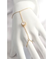 316L Çelik Gold Renk Kalp Model Şahmeran - TJ-SN551 pop