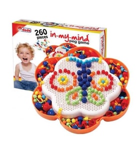 Peg Game İn My Mind Çivi Oyunu (260 Parça) (Karışık)