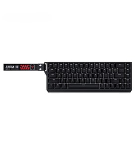 FANTECH MK811 ATOM HE68 Black Magnetic Emerald Switch 8K Hz Hall Effect İngilizce Gaming Klavye