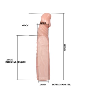 Penis kılıfı nasıl takılır, masaj yağı hediyeli 4cm dolgulu kılıf
