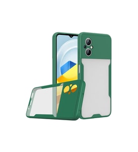 Xiaomi Poco M5 Kılıf Platin Silikon - Yeşil