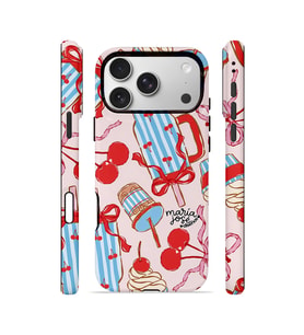 iPhone 17 Pro Max Vorian Çift Katmanlı Kılıf Dolce Cherry Picnic