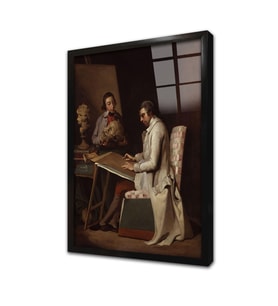 John Hamilton Mortimer Çerçeveli Cam Tablo