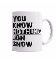 Know Nothing Kupa Bardak Porselen