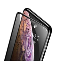 Apple iPhone 12 Pro Uyumlu Zore Anti-Dust Privacy Temperli Ekran Koruyucu (Siyah)