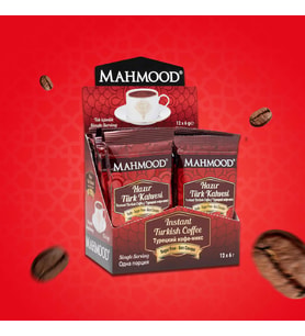 Mahmood Coffee Sade Hazır Türk Kahvesi 12 Adet x 6 Gr