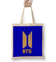 Bts Army Mcdonalds LOGO Bez Çanta Uzun Saplı