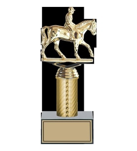 ODAK KUPA - Figürlü Kupalar - At / Binici Figürlü Kupalar FG-007 C - 24 cm