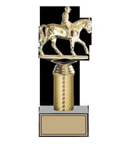 ODAK KUPA - Figürlü Kupalar - At / Binici Figürlü Kupalar FG-007 C - 24 cm