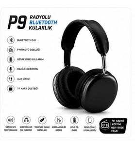 P9 KAFA ÜSTÜ BLUETOOTH KULAKLIK