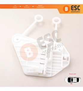 Smart Fortwo MK1 450 1998-2007 2/3-Kapı Coupe Cabrio C0002691V001 İçin Ön Sol Kapı Cam Kriko Klipsi