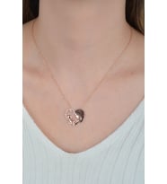 925 Ayar Anne Bebek Kolye Gümüş Kolye