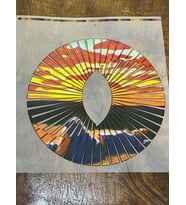 20X20 CM ÜTÜ İLE YAPIŞAN RENKLİ ARMA TRANSFER BASKI