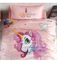 Genç Ranforce Tek Kişilik Nev Takımı Pink Dreams Pudra