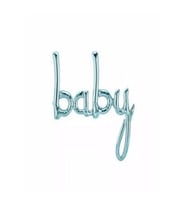 Baby Birleşik Yazı Folyo Balon
