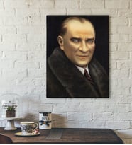 BK Home Atatürk Tasarımlı Kanvas Tablo-6