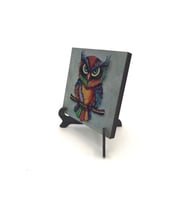 Baykuş Baskılı MDF Masaüstlük 10X10