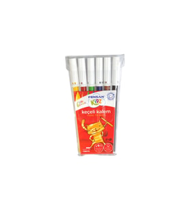 Pensan Kidz Keçeli Kalem 6 Renk