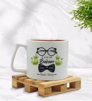 BK Gift Kişiye Özel Canım Babam Tasarımlı Middle Beyaz Kupa Bardak - Model 5