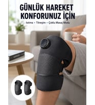 Mulvxkrg Krg02 3 Seviyeli Titreşimli Isıtmalı Diz Bakım Masaj Cihazı Yeni Nesil (Mulvix)