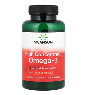Swwanson Omega-3 Yüksek Konsantre 120 Jel