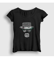 Presmono Kadın Siyah Wordart Breaking Bad T-Shirt 185741tt