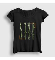 Presmono Kadın Siyah October Rust Type O Negative T-Shirt 437058tt