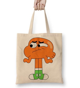 Gumball Darwin Watterson Bez Çanta Uzun Saplı