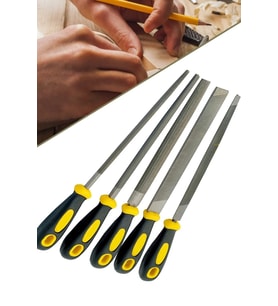 Büyük Boy 5'Li Eğeleme Seti 32Cm Takım Seti...