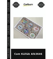 Özel Üretim Ev Aksesuar Masaüstü Cam Küllük Alk3646