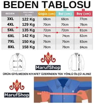 Erkek Büyük Beden 122 Kilo-158 Kilo Arası İçin Uygun Geniş Kalıp Bisiklet Yaka Pamuklu Selanik Kazak (Haki)