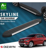 S-Dizayn Mercedes GLE W166 Skyline Krom Yan Basamak 193 Cm 2012-2019 A+ Kalite