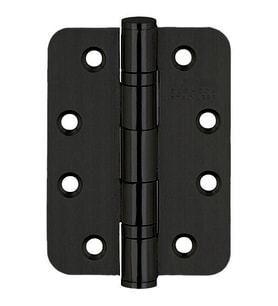 Kapı Menteşesi Yaprak Mat Siyah 102 mm.