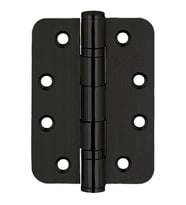 Kapı Menteşesi Yaprak Mat Siyah 102 mm.
