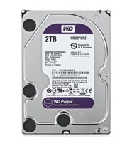 WD 3.5" 2TB PURPLE WD20PURX 5400 RPM 64MB SATA-3 Güvenlik Diski
