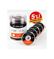 RL-20b 2515 Lehim Emme Teli Lehim Temizleme Fitili 2.5mm 1.5m - 5'li Paket