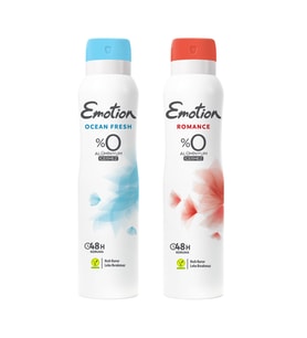 Emotion Deodorant 150 ml Kadın Ocean Fresh ve Romance 2 li Set