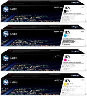 Hp Color Laser 150Nw Toner (117A 4 Renk Set)