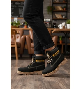 CONTEYNER Tarçın Nubuk Soğuğa Dirençli Kaymaz Unisex Bot 922 G