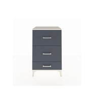 Hyperion Komodin 3 Çekmeceli 60x44x96 Aytaşı-Antrasit